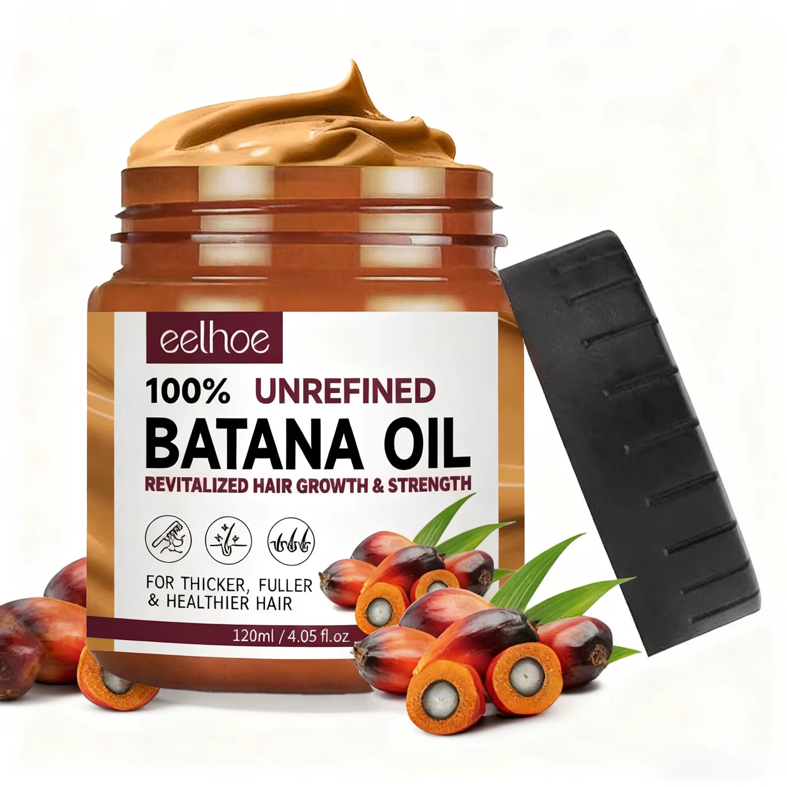 Batana Oil Hair Conditioner for Dry Frizzy Hair Nourishing Smoothing Conditioner Adds Shine Moisturizes Scalp Repairs Damaged