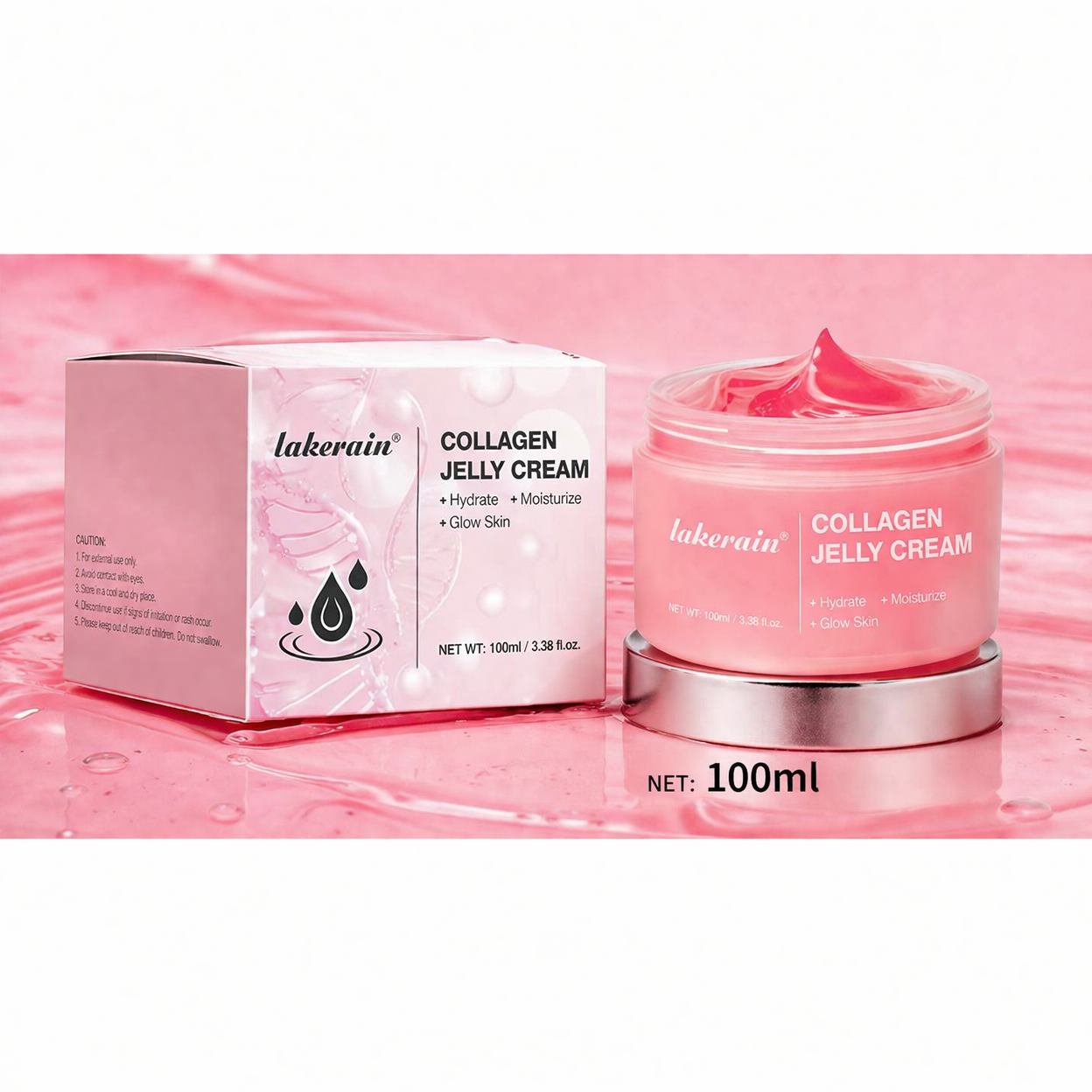 Collagen Jelly Cream 100 ml – Niacinamide Skincare Formula 