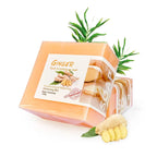 Handmade Natural Goat Milk Silk Wormwood Soap with Aloe Ginseng Ginger Papaya Strawberry Lemon - Facial & Bath Natural Soap