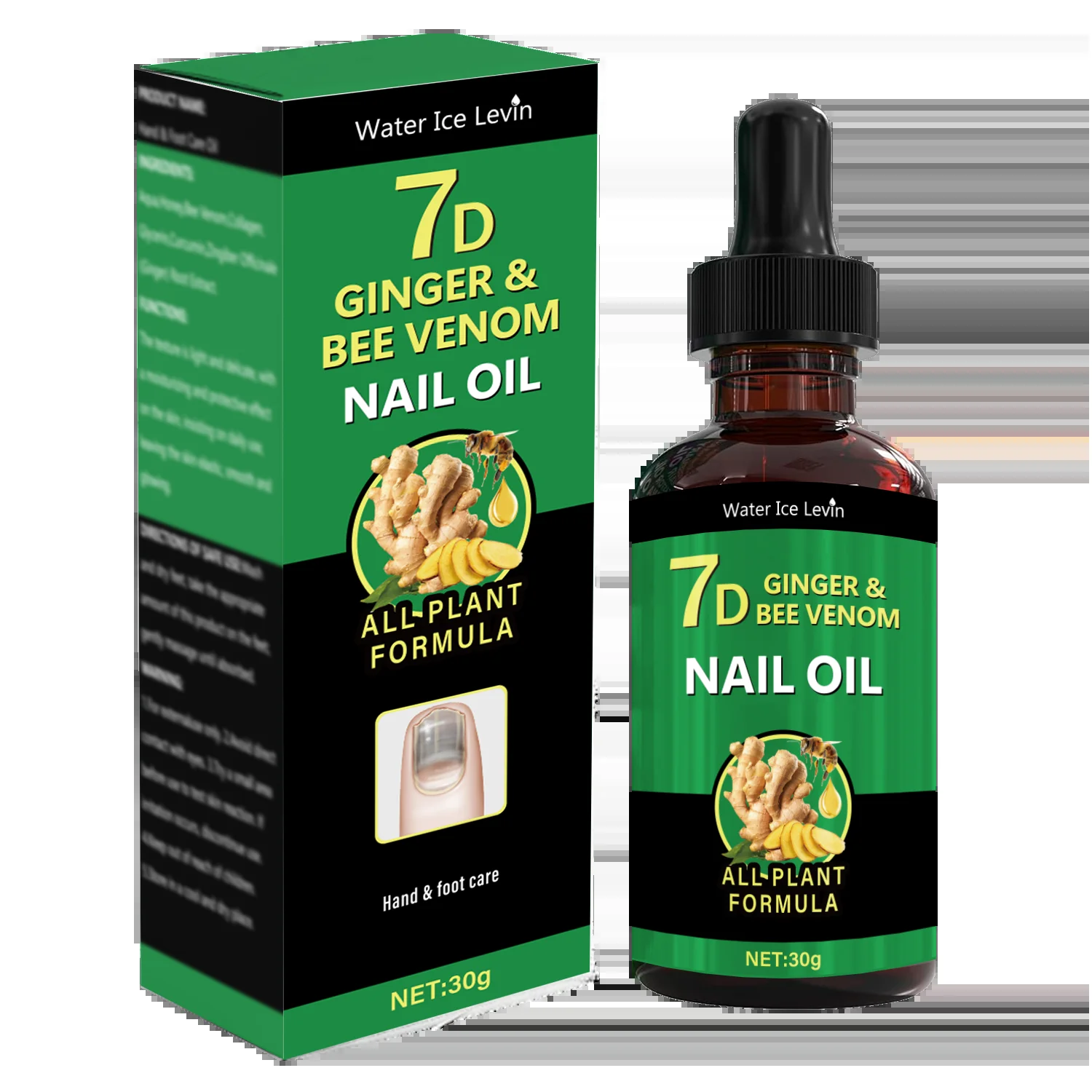 7-Day Ginger Nail Oil