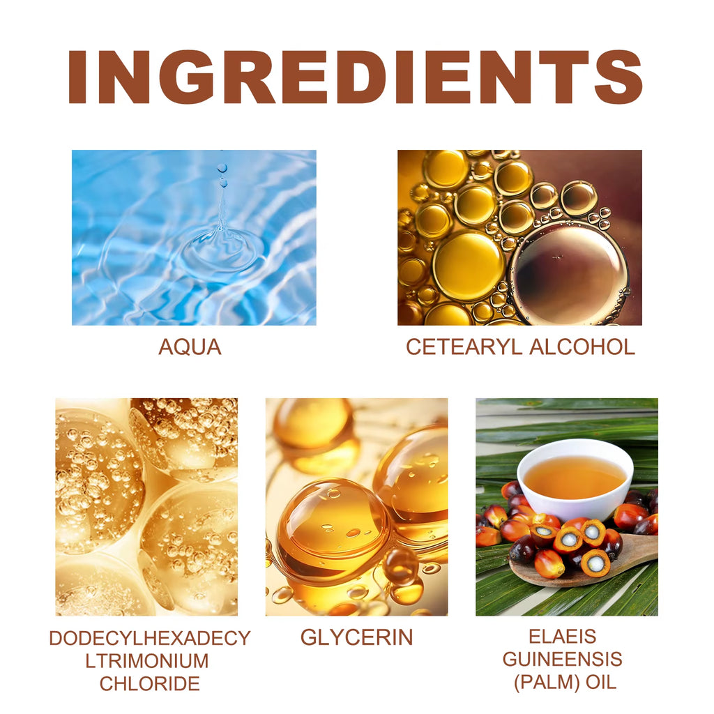 Batana Oil Hair Conditioner for Dry Frizzy Hair Nourishing Smoothing Conditioner Adds Shine Moisturizes Scalp Repairs Damaged