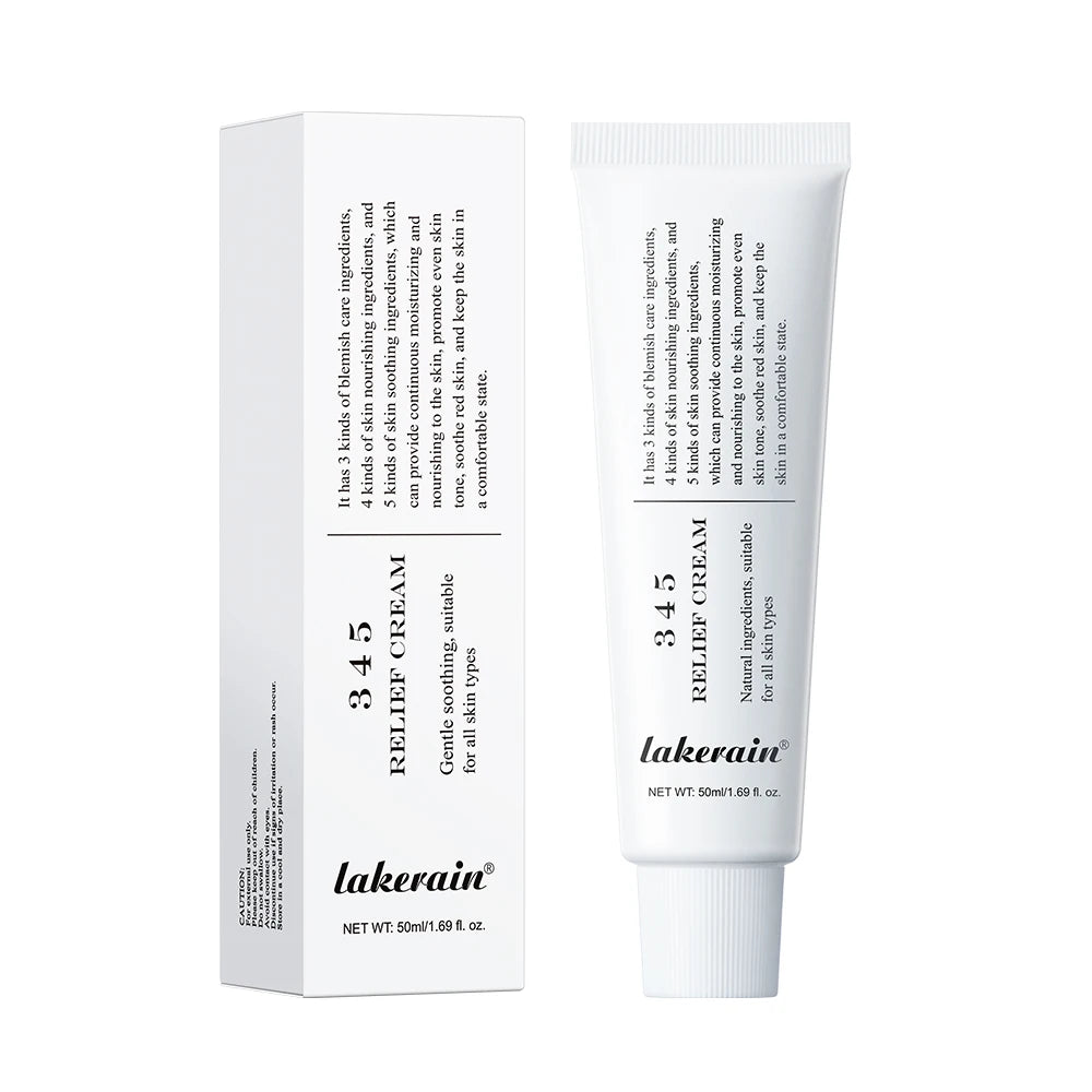 345 Relief Cream - Your Comprehensive Solution for Brightening Skin, Reducing Acne Marks, and Nourishing Moisture