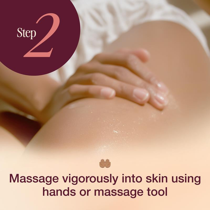 M3 Naturals Cellulite Massage Oil 8Oz - Smooth the Appearance of Cellulite - Body Care & Skin Care Massage Oil - Topical Collagen and Plant Stem Cell Body Oil to Restore Texture and Elasticity - Soothing Body Oil