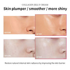 Moisturizing Collagen Jelly Cream Niacinamide Hydrolyzed Collagen Tightening Soothing Firmness Hydration Skincare